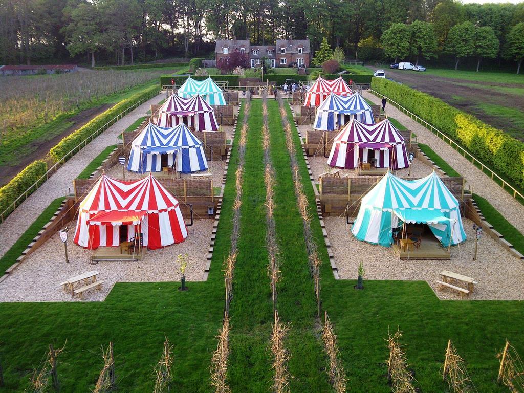 Hotel Leeds Castle Knights Glamping Camera foto