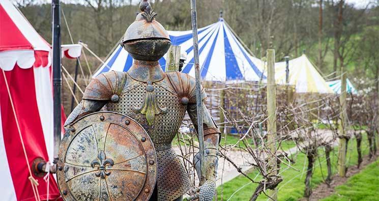 Hotel Leeds Castle Knights Glamping Esterno foto